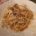 Ivett Sinkó Cooksnap-ja, amikor elkészítette a(z) Spagetti Carbonara originale by SK receptet.