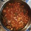 El cooksnap de Antonia Indurain Rubi cuando hizo Estofado de patatas y calamares.