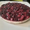 El cooksnap de Adriana R cuando hizo Cheesecake fit y postre light fácil. Con frambuesas y frutillas.