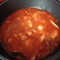 El cooksnap de JUANA ROMERO FERNANDEZ cuando hizo Dados de pollo al chilindrón.