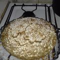 El cooksnap de Rosii Vallejo cuando hizo Bizcochuelo de mandarina y chocolate con avena.