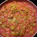 El cooksnap de Patricia A cuando hizo Judías verdes con tomate y atún.