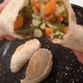 El cooksnap de Dai cuando hizo Empanadas de Zapallito Verde.