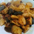 Pablo Chung 的 三杯皮蛋杏鮑菇 cooksnap