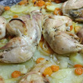 El cooksnap de Carol Salamero cuando hizo Contramuslos de pollo al horno con cerveza.