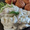 Krisztina Cooksnap-ja, amikor elkészítette a(z) Kapros, lila hagymás krumplisaláta receptet.