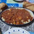 El cooksnap de Evelyn Garcia cuando hizo Ñoquis de papa y harina leudante.
