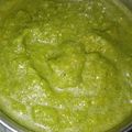 Deepti Kulshrestha's cooksnap of when they made Pudina chutney.