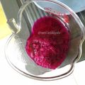 Cooksnap dari Ana untuk resep Pure buah naga (Mpasi 6M)
