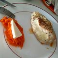El cooksnap de Nuritmica.fit cuando hizo Pechuga de pollo rellena de mozzarella.