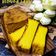 Cooksnap Aznie Khasri semasa beliau membuat Bingka labu.