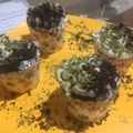 Cooksnap dari yooshif untuk resep Cupcake | greentea with oreo filling