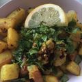 Sally Strong's cooksnap of when they made Green Batata Harra 🌱 (Spicy Lebanese Mezze Potatoes).