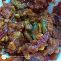 Cooksnap Dagmara Baran/Coś smacznego i niedrogiego z czasów, kiedy przygotował Makaron w sosie pomidorowym i warzywami.