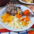 El cooksnap de Tamara Mesa cuando hizo Puchero con osobuco.