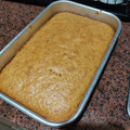 El cooksnap de Agustiina Costa cuando hizo Torta de banana y coco.
