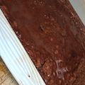 El cooksnap de Flor Acosta cuando hizo Brownie cacao amargo.