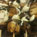 Cooksnap από cookaholic στη συνταγή Σουβλάκια λαχανικών στο γκριλ με σως