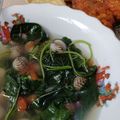 Cooksnap dari ila1626 untuk resep Sayur Bening Bayam Kerang