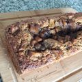 El cooksnap de Silvina Santarrosa cuando hizo 🍣Budín de Manzana y avena --> Versión II 🍎💞.