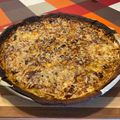 El cooksnap de Alfons Martín cuando hizo Pastel de calabacín y berenjena.
