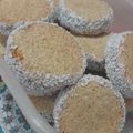 El cooksnap de Meli Vega Ebertz cuando hizo Alfajores de maicena integrales.