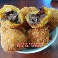 Cooksnap dari Rita Kitchen untuk resep Bola-bola ubi isi chocolate