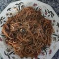 El cooksnap de pajares cuando hizo Espaguetis a la puttanesca.