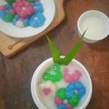 Cooksnap dari Yuni Kurniasih, untuk resep Bua Loy Thai Dessert (Mochi Kuah Santan Manis)