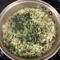 El cooksnap de Perapple Mondragón cuando hizo Arroz al cilantro.