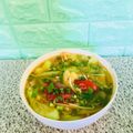 Cooksnap của Quỳnh Hương Hoa khi họ làm theo món Canh chua thịt bằm