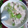 Cooksnap của Thu Mèo khi họ làm theo món Mướp nấu lạc tươi (Sự tích lạc nấu mướp)