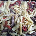 El cooksnap de Analia Dorta cuando hizo Planchetta de carne.