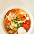 Cooksnap của Dư An khi họ làm theo món Canh kimchi nấm đậu 