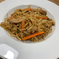 El cooksnap de Mar Gil cuando hizo Fideos fritos yakisoba de gambas.