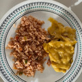 El cooksnap de Susana Tapia cuando hizo Milanesa de pechuga de pollo con crema de elote .