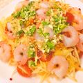 Econ Tofu 的 【影片】泰式大蝦青芒沙拉 【老娘的草根飯堂】 cooksnap