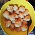 Cooksnap dari Roudhotul Badiah untuk resep Bakso Ayam Wortel (Homemade)