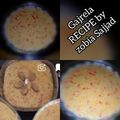 Haya Ali's cooksnap of when they made Gajrela.