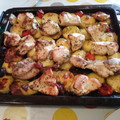 El cooksnap de yolanda cuando hizo Pollo 🍗al horno con patatas 🍟.