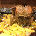 El cooksnap de Fernando Nubla cuando hizo Pollo sentado a la cerveva.