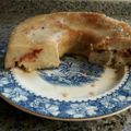 El cooksnap de Denise Szlaifsztein cuando hizo Budín de Pan relleno de membrillo.