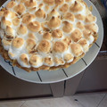 El cooksnap de Maria Enjamio cuando hizo Lemon pie o tarta de limón y merengue.