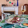 El cooksnap de Georgina Reyes cuando hizo Chiles en Nogada.