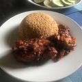 Fatima Dewa's cooksnap of when they made Beef jollof Rice.