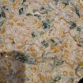 El cooksnap de Clarissa cuando hizo Pollo con rajas y crema.