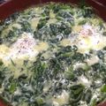 El cooksnap de Maria Pensi cuando hizo Huevos Florentinos.