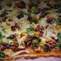 El cooksnap de Zaida TC @alquimiasfood cuando hizo Pizza vegetariana con base integral .