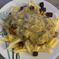El cooksnap de Débora Cantero Martínez cuando hizo Pasta con salsa de calabacín y tofu picante.