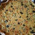 El cooksnap de Gabriela Juarez cuando hizo Tarta de zapallitos light.